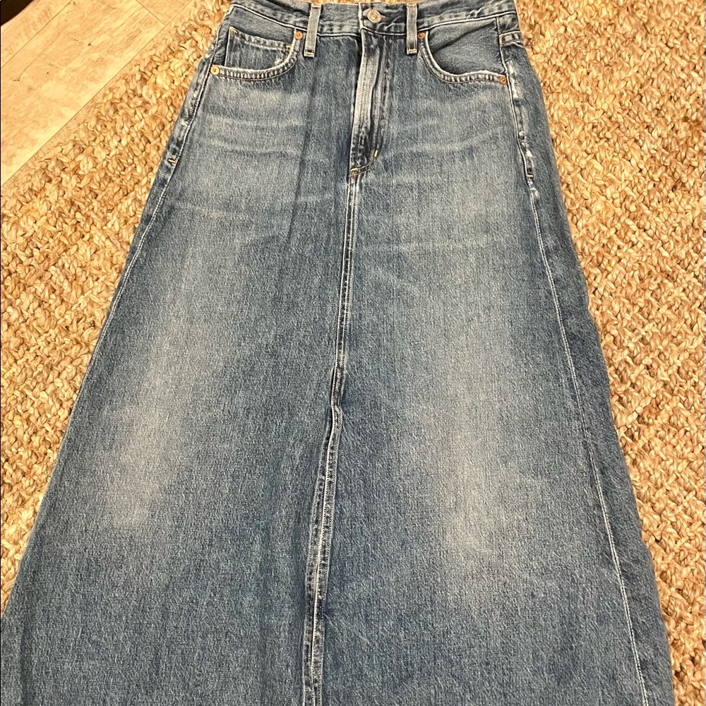Citizens Of Humanity Long Denim skirt